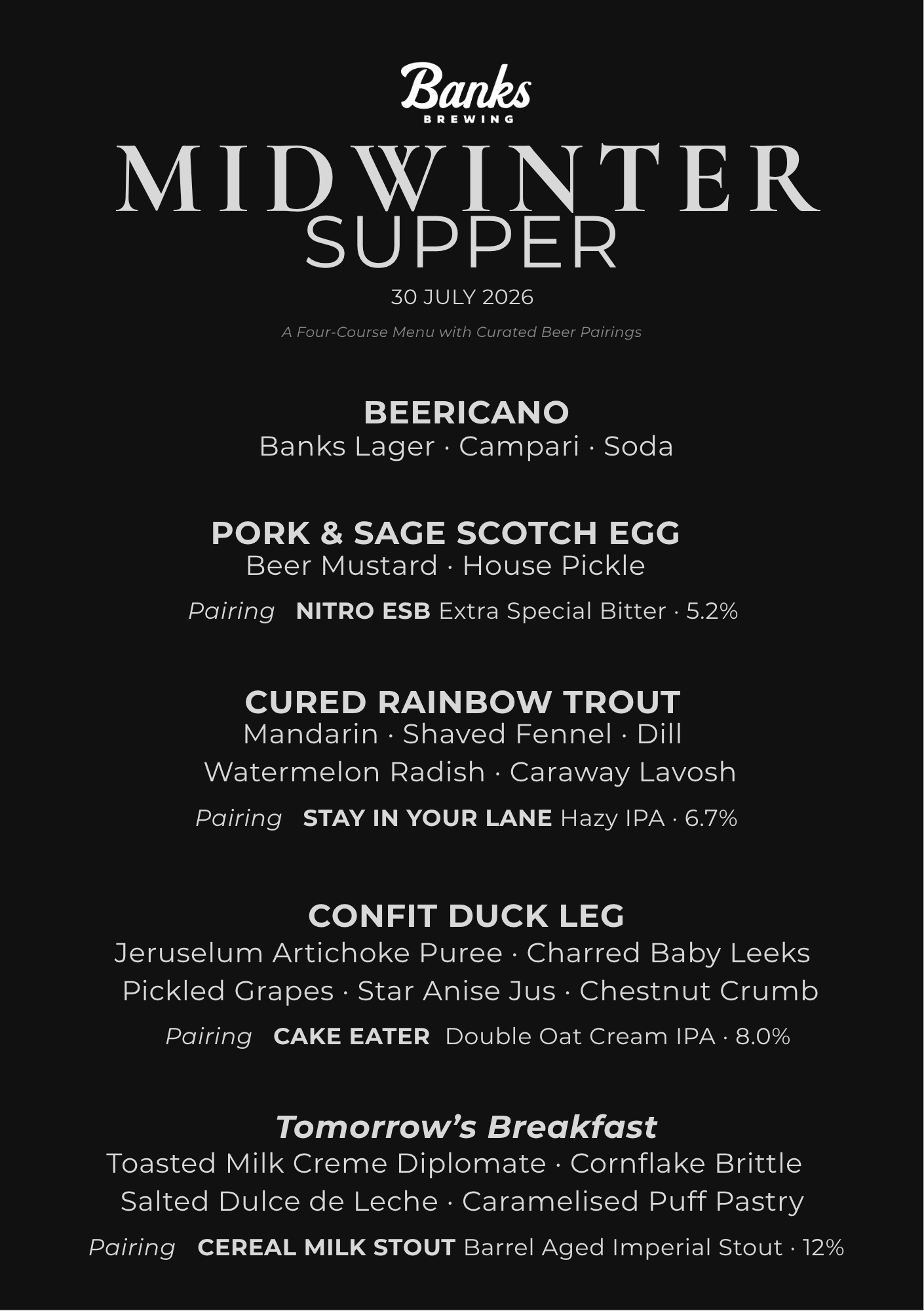 Mid-Winter Supper Ticket