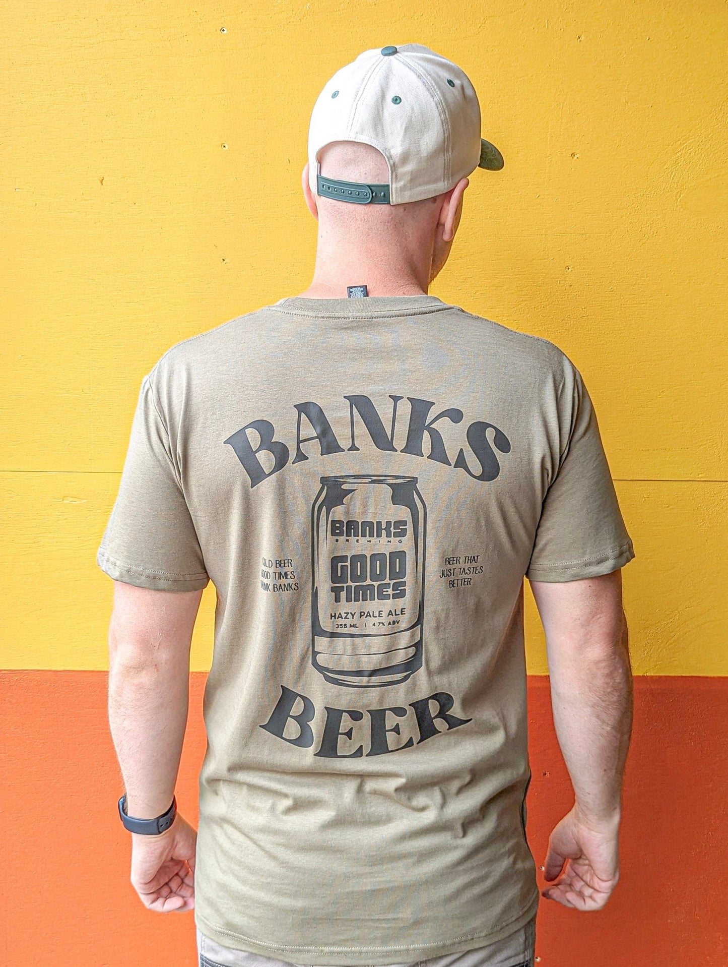 BANKS BEER KHAKI TEE
