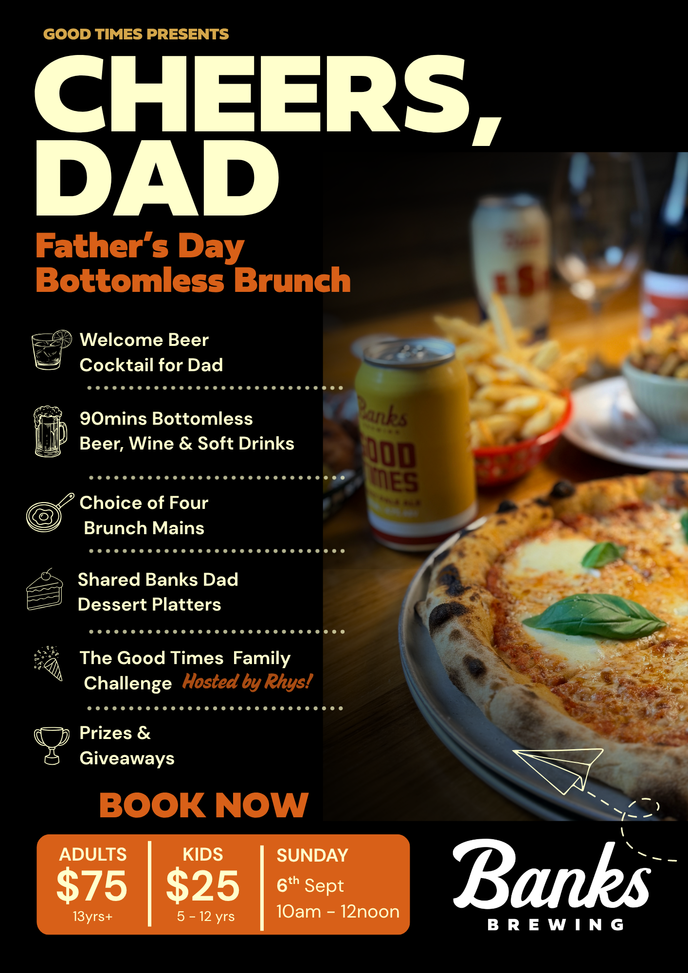 Father's Day Bottomless Brunch