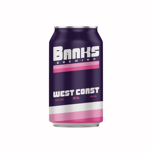 Banks Brewing West Coast IPA Craft Beer 